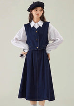 画像をギャラリービューアに読み込む, 【3点セット】誰かの鼻歌が聞こえるデニムセットアップコーデ_N3434