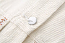 画像をギャラリービューアに読み込む, 実家のお花屋さんを手伝う女の子の刺繍デニムジャケット_N3531