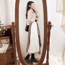 画像をギャラリービューアに読み込む, 【2点セット】ロンドンに留学しているあの子のブラウスとアシンメトリースカートのコーデセット_N3384