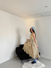 画像をギャラリービューアに読み込む, 恋する女の子のフリルチェックキャミワンピース_N3506