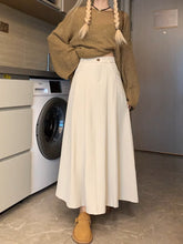 画像をギャラリービューアに読み込む, 今日はお友達とショッピングに行くAラインスカート_N3502