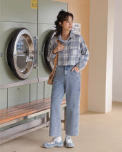 画像をギャラリービューアに読み込む, 友達とシェアハウスをするあの子のサイドフラワー刺繡デニム_N3436