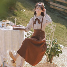 画像をギャラリービューアに読み込む, 【2点セット】ティータイムにお気に入りの童話を読むガーリーフレッピーコーデ_N2792