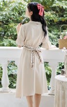 画像をギャラリービューアに読み込む, 秘密の花言葉を教えてくれたあの子のパフスリーブリボンワンピース_N3533