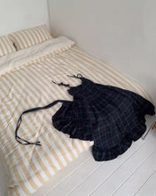 画像をギャラリービューアに読み込む, 恋する女の子のフリルチェックキャミワンピース_N3506