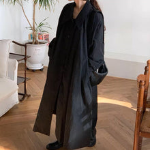 画像をギャラリービューアに読み込む, フランス旅行に行く日のAラインシャツワンピース_N1609