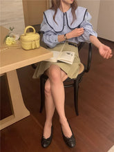 画像をギャラリービューアに読み込む, 近所のお花屋さんに通うビッグカラーストライプシャツ_N1627