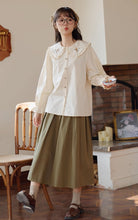 画像をギャラリービューアに読み込む, ホットケーキを作ってくれたあの子のフラワー刺繍ブラウス_N3431