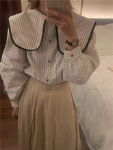 画像をギャラリービューアに読み込む, 近所のお花屋さんに通うビッグカラーストライプシャツ_N1627