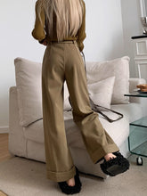 画像をギャラリービューアに読み込む, レコードショップに立ち寄る日のツータックワイドパンツ_N3404