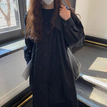 画像をギャラリービューアに読み込む, フランス旅行に行く日のAラインシャツワンピース_N1609