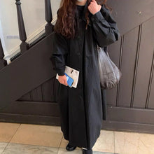 画像をギャラリービューアに読み込む, フランス旅行に行く日のAラインシャツワンピース_N1609