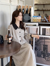 画像をギャラリービューアに読み込む, 【2点セット】パリの街でデートをする日のAラインセットアップ_N1600