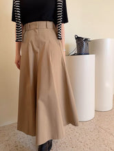 画像をギャラリービューアに読み込む, パリに住んでるあの子のハイウエストAラインスカート_N3411
