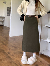 画像をギャラリービューアに読み込む, 休日に図書館に行く日のコーデュロイナロースカート_N1917