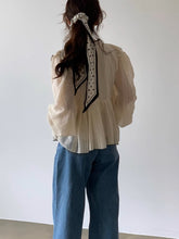 画像をギャラリービューアに読み込む, みんなが憧れるあの子が着ていた刺繍フリルブラウス_N3437