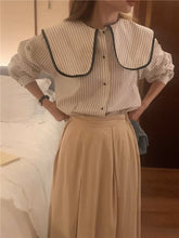 画像をギャラリービューアに読み込む, 近所のお花屋さんに通うビッグカラーストライプシャツ_N1627