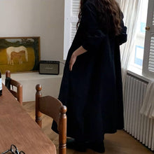 画像をギャラリービューアに読み込む, フランス旅行に行く日のAラインシャツワンピース_N1609