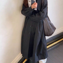 画像をギャラリービューアに読み込む, フランス旅行に行く日のAラインシャツワンピース_N1609