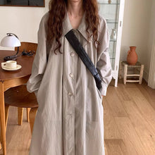 画像をギャラリービューアに読み込む, フランス旅行に行く日のAラインシャツワンピース_N1609
