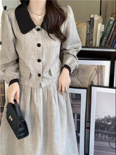 画像をギャラリービューアに読み込む, 【2点セット】パリの街でデートをする日のAラインセットアップ_N1600