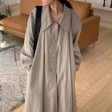 画像をギャラリービューアに読み込む, フランス旅行に行く日のAラインシャツワンピース_N1609