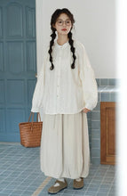 画像をギャラリービューアに読み込む, 森のお友達が訪ねて来た日の刺繍ボリュームブラウス_N2949