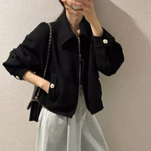 画像をギャラリービューアに読み込む, 青山のカフェで待ち合わせるツイードショートジャケット_N3492