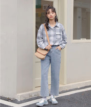 画像をギャラリービューアに読み込む, 友達とシェアハウスをするあの子のサイドフラワー刺繡デニム_N3436