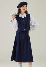 画像をギャラリービューアに読み込む, 【3点セット】誰かの鼻歌が聞こえるデニムセットアップコーデ_N3434