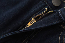 画像をギャラリービューアに読み込む, カラフルなお花を飾る女の子のフラワー刺繍スリットデニムパンツ_N1880