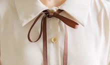 画像をギャラリービューアに読み込む, 秘密の花言葉を教えてくれたあの子のパフスリーブリボンワンピース_N3533