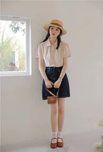 画像をギャラリービューアに読み込む, ときめく瞬間を写真に残す彼女のパフスリーブブラウス_N2233