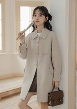 画像をギャラリービューアに読み込む, イギリスで出会ったあの子のミドルトレンチコート_N3481