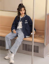 画像をギャラリービューアに読み込む, 友達とシェアハウスをするあの子のサイドフラワー刺繡デニム_N3436