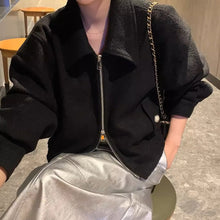 画像をギャラリービューアに読み込む, 青山のカフェで待ち合わせるツイードショートジャケット_N3492