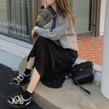 画像をギャラリービューアに読み込む, お決まりのカフェで待ち合わせるロングスカート_N1170