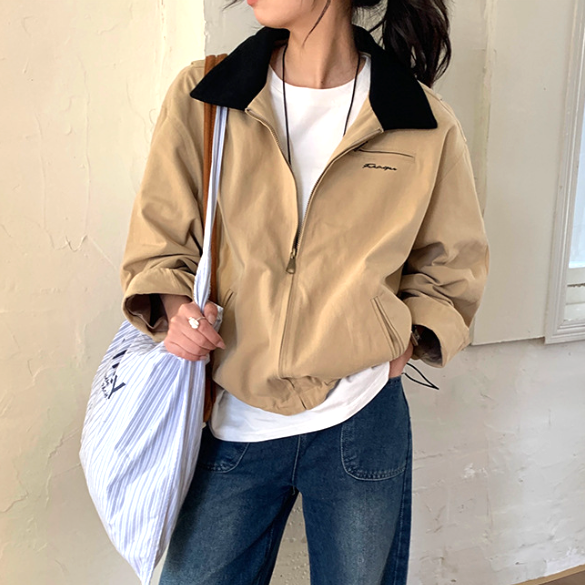 ジャケット・アウター Moko スウェットフード切替ピーチフライトジャケット / メンズ