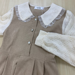 【50％オフ】イルミネーションの前で待ち合わせワンピース_N0870