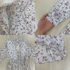 【50％オフ】春のお散歩リボンワンピース_N0323