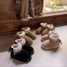画像をギャラリービューアに読み込む, 彼と手をつないで紅葉並木を歩く午後にそっと寄り添う、ぬくもり揺れるふわもこショートブーツ _K0225