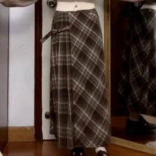 画像をギャラリービューアに読み込む, 放課後の喫茶店でミルクティーを飲む日のチェックニットコーデセット_K0214