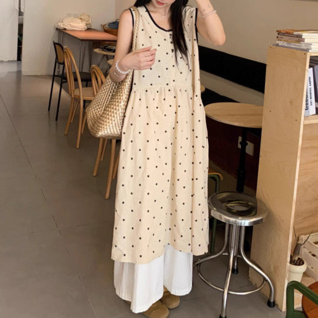 【２点セット】ポラロイド写真に残した、水玉ワンピと小さな恋の思い出_K0111