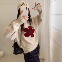画像をギャラリービューアに読み込む, 待ち合わせで見つけた瞬間、ときめきが花開くニット _K0246
