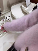 画像をギャラリービューアに読み込む, 落ち込んだ日も優しく包む、ふわとろシャギーカーディガン_K0255