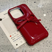 画像をギャラリービューアに読み込む, 恋に落ちた瞬間を映す艶めきリボンiPhoneケース _K0245