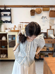 【2点セット】レトロな雑貨屋さんを巡る休日コーデセット_K0018