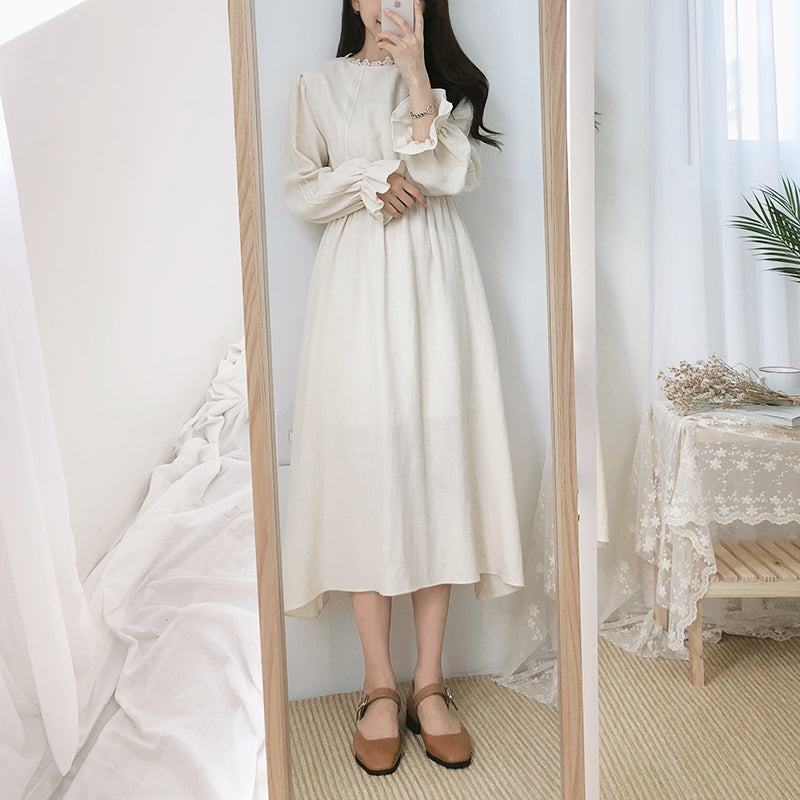 【50％オフ】恋する女の子を彩るワンピース_N0490