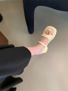 レモネードが好きな彼女のツイストストラップサンダル_N2336