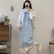 画像をギャラリービューアに読み込む, 彼とゆっくり話す時間のためのガーリーなリボンワンピース_K0271